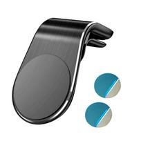 Magnetinis automobilinio telefono laikiklis oro išleidimo angos tvirtinimo automobilinis GPS mobiliojo telefono laikiklis skirtas iPhone Samsung Huawei Redmi juoda