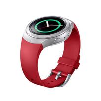 Samsung Gear S2 Sport dirželis/Samsung galaxy watch apyrankė R720 R730 Išmaniojo laikrodžio apyrankė Silikoninė riešo apyrankė correa laikrodžio dirželis raudona