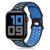 Sportinis dirželis Apple laikrodžių apyrankėms 44mm 45mm Ultra 2 49mm 40mm 41mm 42mm 45 44mm silikoninė apyrankė IWatch Series 9 8 SE 7 3 Band 38mm 40mm 41mm&SM