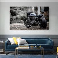 Klasikinis Retro Motociklas Šaunus Motociklas Drobės Tapyba Muralas Plakatas Sienų Menas Miegamasis Svetainė Moderni Dekoracija 20x30cm