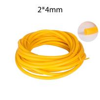 Naujas 100 cm guminės juostos slėgio impulsinis diržas Tourniquet didelio elastingumo latekso vamzdelio infuzijos vamzdelis 2x4mm