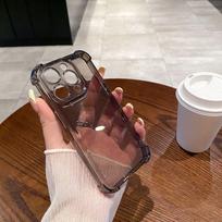 Transparent Drop-Proof Case for iPhone 15 Pro Max/17 with Airbag Corners iPhone 15 Plus