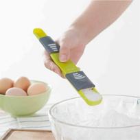 Measure Cup Double End Eight Stalls Adjustable Scale Measuring Spoons Metering Spoon baking tool Sugar Milk Kitchen accessories armijos žalia spalva