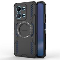 Dėklas Xiaomi Redmi 15C Dėklas Redmi 15C 15 Apsauginis nuo smūgių Magnetinė adsorbcija Belaidis įkrovimas Galinis dangtelis Dėklas Redmi 15C 6,9 colio Redmi 15C 171.6mm juoda