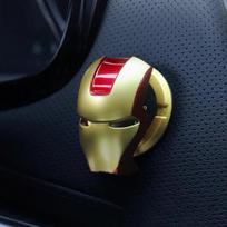Geležinis žmogus Juodoji pantera Automobilio Variklio Užvedimo/Sustabdymo Mygtuko Dangtelis Dekoriniai Automobilio Interjero Aksesuarai Iron Man