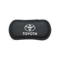 Automobilio Salono Kojų Kelio Atrama Pagalvėlės Odinė Pagalvėlė Automobilio Stilius Toyota Corolla Prius Yaris Hilux CHR Camry Auris Vios Camry Prius Prado TOYOTA juoda