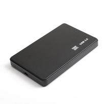 USB 3.0 HDD Gaubtas 2,5 colio SATA SSD Kietojo disko dėklas 5Gbps Perdavimo greitis Mobilus Išorinis Korpusas Kietojo disko Dėžutės Nešiojamam kompiuteriui juoda