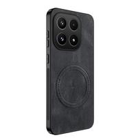 Skirta Xiaomi 17 Magnetinis apsauginis telefono dėklas Skirta Xiaomi 17 Avikailio odos galinis dangtelis Skirta Mi 17 Minkšti avikailio smūgiams atsparūs dėklai Xiaomi 17 juoda