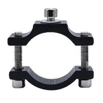 M6 varžtas su spaustuku vairui, žibintuvėlio laikiklis, dviračio priekinio žibinto priedas. Tinka 18-23 mm skersmeniui 1 black