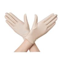 1 pora unisex uniforminių pirštinių vyrams, moterims, riešo ilgio, tamprios, spandex, pirštinės banketui, vestuvėms, vakarėliui, trumpikės oficialiam smokingui, sargo kostiumui smėlis