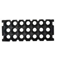 18650 Lithium Cell Battery Holder Case 18650 3x7 Slot Batteries Bracket Shcokproof Plastic Cylindrical Battery  Rack 1 juoda