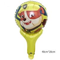 Paw Patrol Birthday Party Decor Supplies Handheld Balloon Foil Balloons Rubble brown