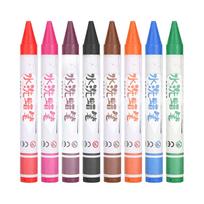 Plaunami spalvoti pieštukai, vandenyje tirpūs, vaikų tapybos ir piešimo įrankiai, meno reikmenys 8 colors