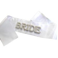 Bride to Be Sash Pearls Decoration Sashes Birthday Party Queen Women Sashes for Unforgettable Bachelorette Party