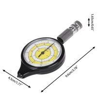 1PC Map Rangefinder Odometer Multifunction Compass Curvimeter Outdoor Climbing Sport army green