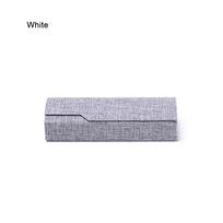 New Retro Glasses Case Square Glasses Box Folding Eyewear Case  Glasses Linen Case Storage balta