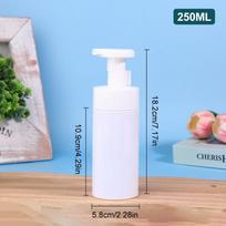 200/250/300/350 ml putojantis siurbliuko buteliukas, tuščias veido prausiklio, nešiojamas putų buteliukas, įpilamas losjono, šampūno dozatorius 250ML