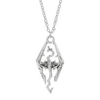 Vintage Dragon Pendant Necklace Choker Men Jewelry Accessory