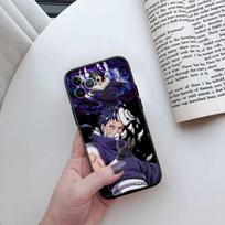 MH151 Uchiha Obito telefono dėklas, skirtas iPhone 7 8 11 12 13 14 15 16 17 16E XS Pro Max XR X SE Air iPhone Air žalia