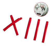 5 vnt. / partija Tokyo Ghoul Suzuya Kagerou Project Tateyama Ayano plaukų segtuko Cosplay rekvizitai 5pcs