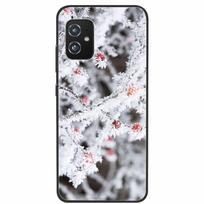 Soft Fashion Cover for Asus Zenfone 8 Case Silicone Wooden Pattern TPU Back Cases for Asus Zenfone8 Cover Protector Phone Shell Zenfone 8 black