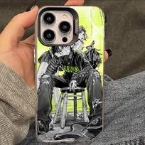 Aya Osawa Mitsuki Koga MitsuAya Phone Case For iPhone 17 16 15 14 13 12 11 XS XR X Pro Max Plus Colored Silver Plated Cover iPhone 15