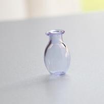 Mini stiklinė vaza šaldytuvo magnetas Kūrybinga 3D vaza Mikro kraštovaizdžio puošmena Šaldytuvo magnetai Vieta gėlių kompozicijoms Dekoracija A3 gray