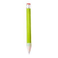 Giant Colored Pencil with Eraser 34cm Wooden Novelty Prop for Decor Photo Shoot Advertising Gift Creative Desk Ornament Unique žalia
