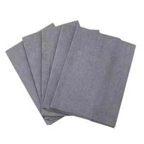 New Thickened Magic Cleaning Cloth Microfiber Glass Clean Towel Reusable Washable Lint-free Cleaning Rags for Kitchen Glass Car 20x25cm-1PC pilka