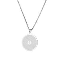 Buddhists Shurangama Mantra Pendant Necklace Sutra Gift For Women Men Amulets Titanium Steel Jewelry Gifts sidabras