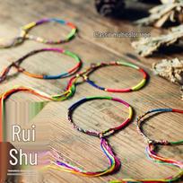 Dragon Boat Festival Five-Color Bracelet - Children's Colorful Hand Rope, Small Zongzi Design, Perfect for Primary School Gifts and Rewards