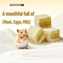 BUCATSTATE Hamster Freeze-Dried Nutritional Cubes
