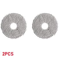 Mop Cloth Part For Xiaomi Mijia Omni 1S B101CN B116 C102CN X10+X20+X20 Plus X20 Max S10+S10 plus S20 plus For Dreame L10s Pro/L10s Ultra Robot Vacuum as the picture šviesiai pilka spalva