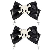 Ecological Riendly Hair Clip Skull Pass Art Multifunctional Event Day And Night For Music And Fashion Enthusiasts