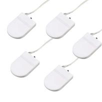 3V CR2032 Batteries Container Button Battery Holder Coin Cell Battery Case Battery Storage Boxes balta