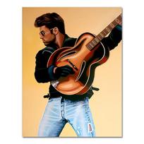 Žvaigždės Draugo Dovana George Michael plakatas Muzikos Dainininko Spaudiniai Tapyba Menas Drobė Sieniniai Paveikslai Svetainei Namų Dekoras 21X30CMNo Framed