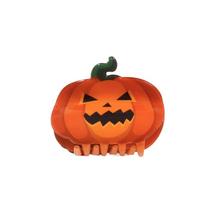 Funny Pumpkin Themed Gripper Spider Skeleton Shark Clip Headwear Halloween Hair Claw  Girls Style2