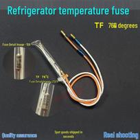 TF76 10A Metalinis temperatūrinis saugiklis: Universalus dviejų laidų šaldiklio/šaldytuvo apsaugos nuo atitirpinimo įrenginys