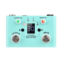 M-VAVE LOST   Effect Pedal   &    Effector   2-in-1    &   Machine Double Footswitch    Pedal    Guitar Pedal 30  s &
