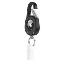 [BOEN] For Air Tag Case, Carabiner Holder with Key Chain juoda