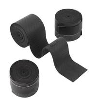 ChasCoCo Grip Tape Tennis Badminton Grip Tape Set of 3 juoda