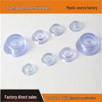 Transparent PVC Shock Absorbing Anti-collision Pad for Chairs and Appliances Diameter 16mm, Height 6mm