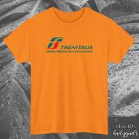 Vyriški ir moteriški marškinėliai Trenitalia Geležinkelis XXXXL gray