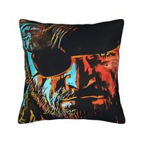 Fanart MGS Gaming Pillowcases  Vintage Pillow Case For Living Room Chair Square Pillow Cover 30cmx30cm