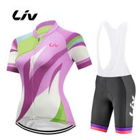 Women Short Sleeve Mtb Bike Clothing Racing Bicycle Clothes Ropa Ciclismo  Cycling Jersey Bib Set Summer Breathable Cycling Suit Set 2026 XS