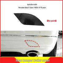 Mercedes-Benz C klasės W204 galinio vilkimo kablio dangtelis (2007–2010 m) 2048850823 black