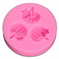 Helovino moliūgų silikono fondant torto formavimo šokolado formavimo formos, pasidaryk pats pink