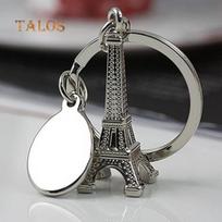 Retro Mini Paris Eifelio bokšto modelio pakabukas raktų pakabukas raktų pakabukas raktų pakabuko pakabos smulkmena