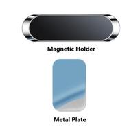 Magnetinis mobiliojo telefono laikiklis Automobilinis stiprus magnetinis laikiklis tinka išmaniesiems telefonams Xiaomi iPhone Samsung Huawei OnePlus sidabras