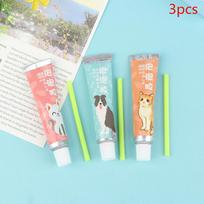 3 vnt saugus stebuklingų klijų žaislas su burbuliukais pučiantis spalvingą burbulinį rutulį plastikinis balionas 3pcs